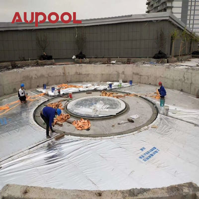 Preços de paredes de janelas acrílicas para piscinas Tecnologia de polimerização termostática seca