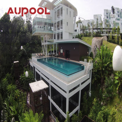 Painéis de folhas de acrílico transparentes de espessura de 30-950 mm para design de piscinas e aquários