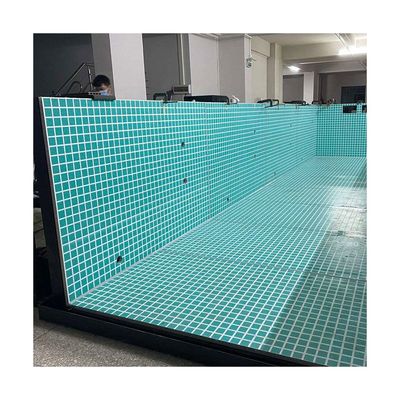 Serviço de corte Piscina pré-fabricada de acrílico de lucita para quintal