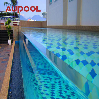 Tecnologia de polimerização termostática seca Chapas de vidro acrílico transparente para paredes de piscina