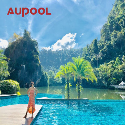 Tecnologia de polimerização termostática seca Chapas de vidro acrílico transparente para paredes de piscina