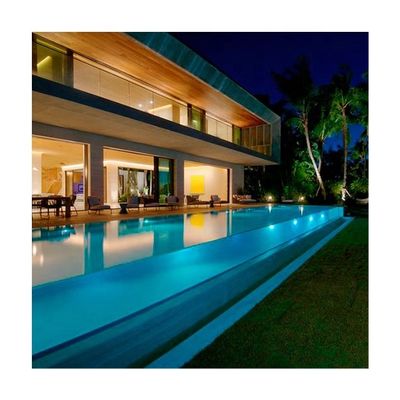Tecnologia polimerização termostática seca piscina acrílica painel de vidro piscinas