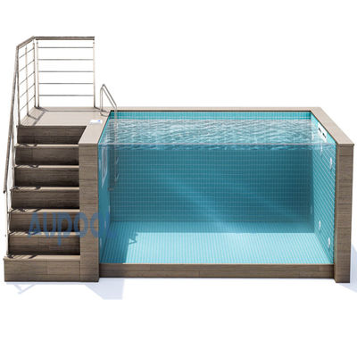 Piscina pré-fabricada acrílica para piscinas de fibra de vidro