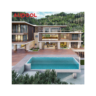 Folha de vidro de flutuação temperada para piscinas personalizadas