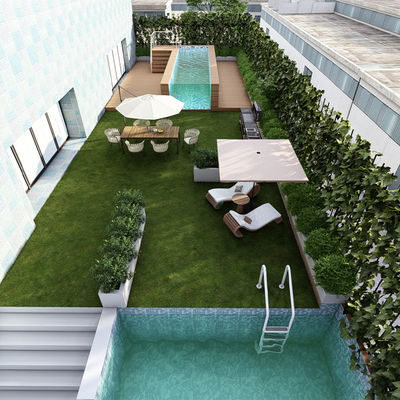 Piscina pré-fabricada acrílica para piscinas de fibra de vidro