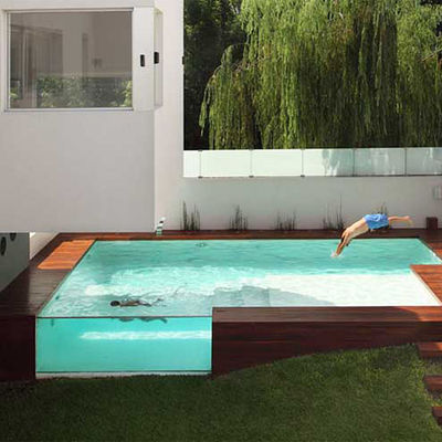 Piscina pré-fabricada acrílica para piscinas de fibra de vidro