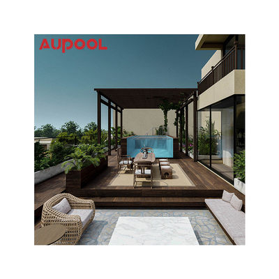 Folha de vidro de flutuação temperada para piscinas personalizadas