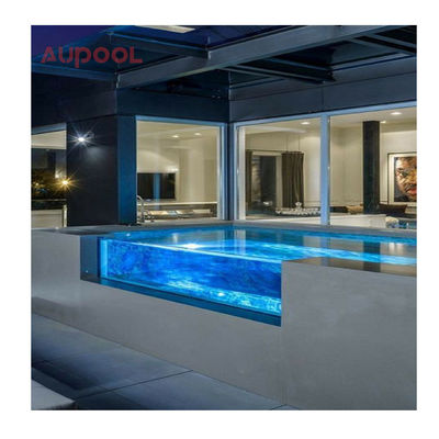 Aplicação de painel acrílico CE aprovado Balboa Swim Spa para o exterior e relaxamento