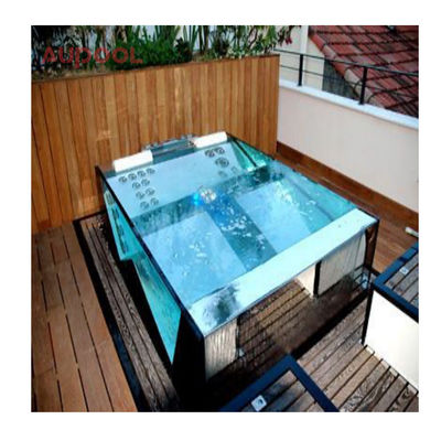 Skimmer de piscina importado acrílico-100% Lucite PMMA para um design transparente claro