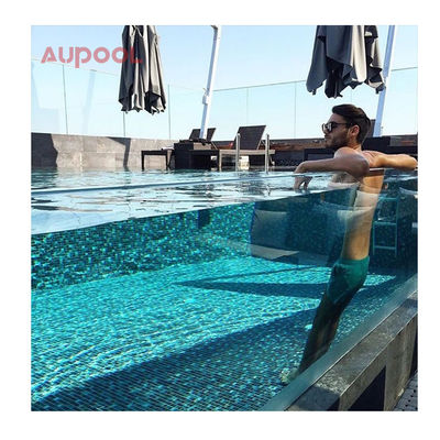 Skimmer de piscina importado acrílico-100% Lucite PMMA para um design transparente claro