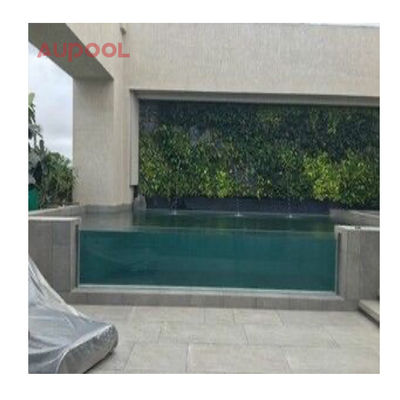 Piscina de acrílico A solução perfeita para piscinas infláveis Painel de acrílico fundido