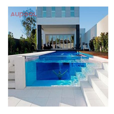 7.8M Rectangular Família Grande Fibra de Vidro Spa Outdoor Infinity Fibra de Vidro piscina