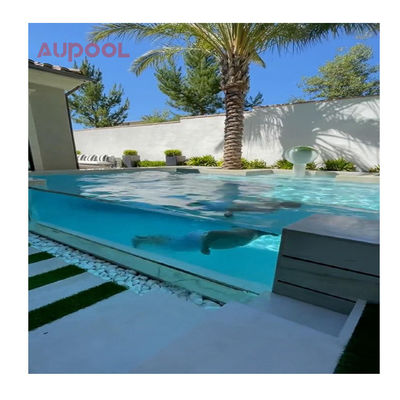 7.8M Rectangular Família Grande Fibra de Vidro Spa Outdoor Infinity Fibra de Vidro piscina