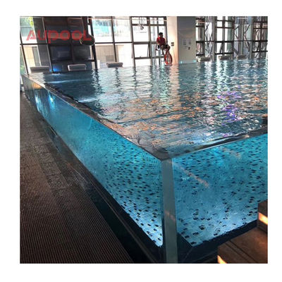 Natação ao ar livre sem esforço com piscinas acrílicas Aupool Duráveis e sem esforço para instalar