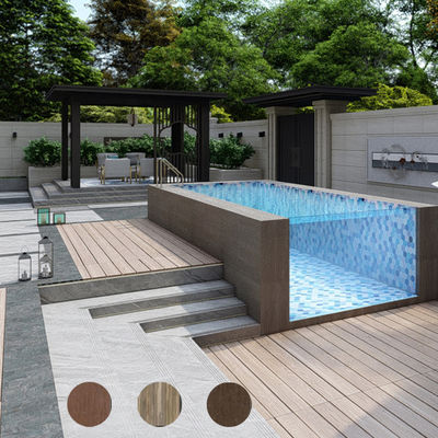 Esportes familiares piscina emoldurada com construção de aço inoxidável