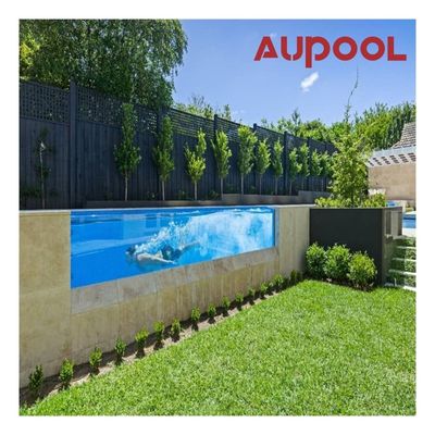 Proteção UV Segurança de vidro fundido de grande espessura painéis de acrílico sem fim para cercas de piscina