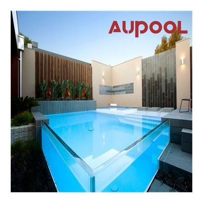 Proteção UV Segurança de vidro fundido de grande espessura painéis de acrílico sem fim para cercas de piscina