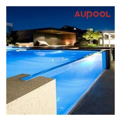 Proteção UV Segurança de vidro fundido de grande espessura painéis de acrílico sem fim para cercas de piscina