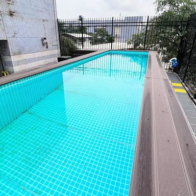 Fácil de instalar 40 pés Container de transporte Piscina com janela acrílica e banheira de hidromassagem