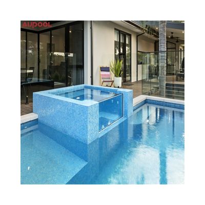Painel de piscina do quintal feito de material acrílico de alta dureza de superfície