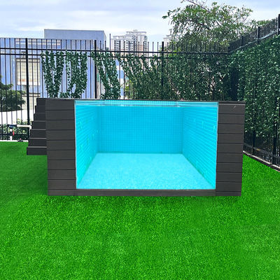 1.2g/cm3 Densidade Painel acrílico transparente Piscina Ideal para piscinas de grandes dimensões