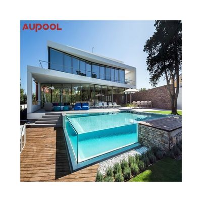 30-950mm espessura Fibra de vidro Possível acima do solo piscina acrílica