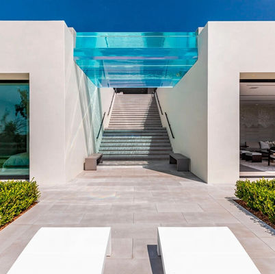 Alta dureza de superfície Moldura de Perspex Acrílico Cast Clear Custom para Placa de Piscina
