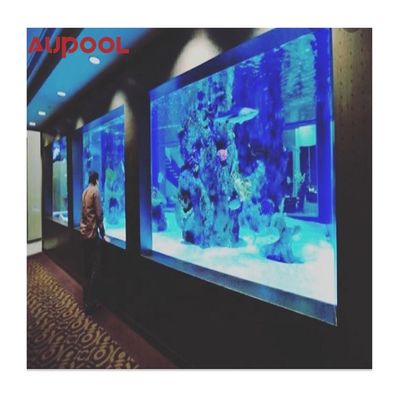 Painel acrílico fundido estilo 8M Longa piscina subterrânea grande piscina portátil sem fim
