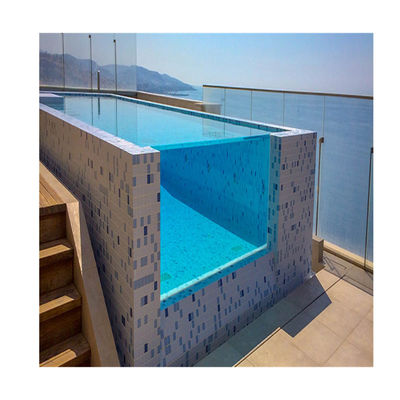 Piscina transparente dentro do estilo AUPOOL Massagem acrílica Baby Spa piscina
