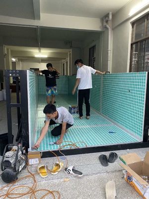 Piscina acrílica sem limites para hotéis 43m3 Capacidade de água da piscina 3050KGS Peso líquido