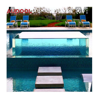 Villa Pool AUPOOL Spa Folhas de plexiglás para paredes de vidro de piscina de acrílico transparente