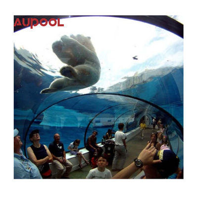 AUPOOL Chapas de vidro de piscina acrílica transparente para paredes de piscina transparentes