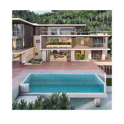 AUPOOL Chapas de vidro de piscina acrílica transparente para paredes de piscina transparentes