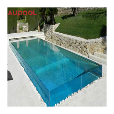 Piscina acrílica de alta transmissão luminosa para distribuição de villas e jacuzzis