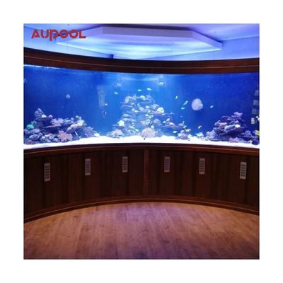Piscina acrílica clara para alta transmissão de luz 92,5% e espessura de 30-950 mm