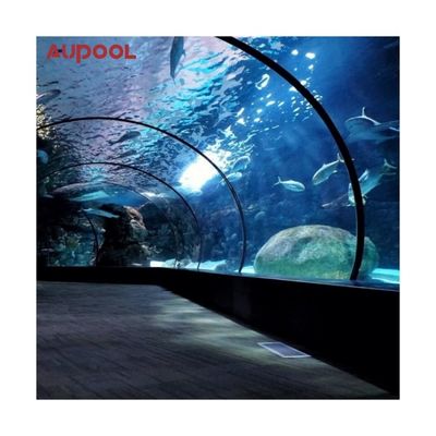 Piscina acrílica clara para alta transmissão de luz 92,5% e espessura de 30-950 mm