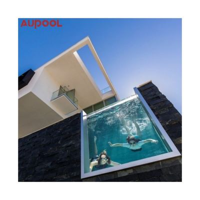 Espessura personalizada Vidro de plástico acrílico transparente Piscina Piscina de vidro acrílico para água limpa
