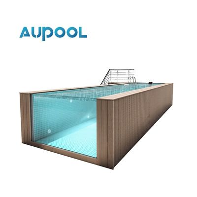 AUPOOL Endless Backyard Workout Resistência Piscina Não Amarelhada há 30 Anos