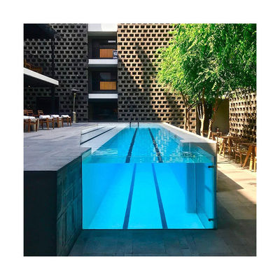 Material Lucite Folha Acrílica Feito Janela Piscina para quintal acima do solo