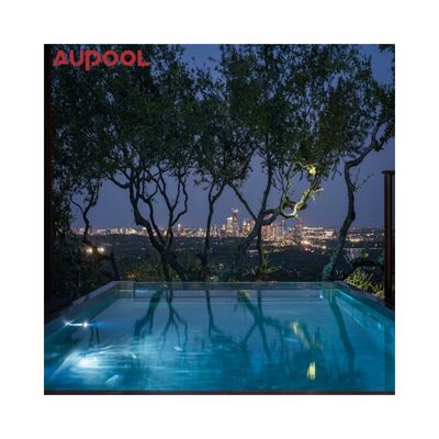 Melhore o seu espaço exterior com a AUPOOL High Fashion Clear Thick Acrylic Pool