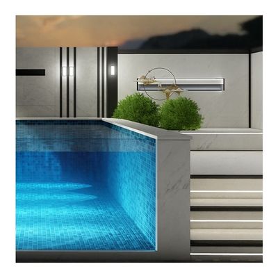Sistema inteligente de purificação de água de piscina com montagem rápida certificado pela TUV