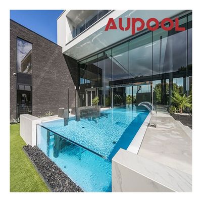 Temporada de Natação Familiar Essencial Custom Transparente Plexiglás Acrílico Folha Piscina com bomba de ar