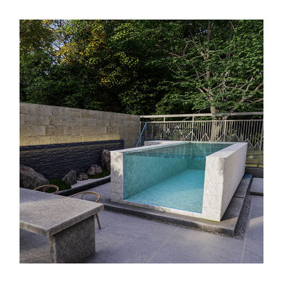 Temporada de Natação Familiar Essencial Custom Transparente Plexiglás Acrílico Folha Piscina com bomba de ar