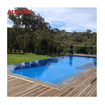 Solução de piscina grande acima do solo piscina de parede acrílica para a demanda do cliente