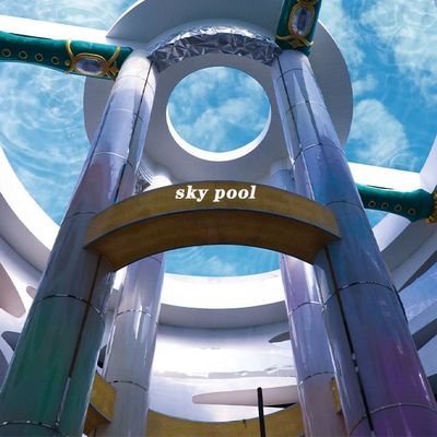 Piscina exterior de acrílico transparente com janela UV resistente personalizada e materiais