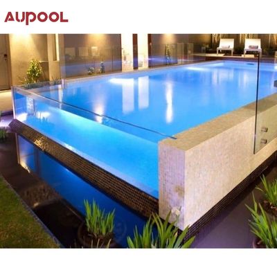 Jardim de Jogos ao ar livre Folha de vidro acrílico personalizado para piscinas familiares no playground