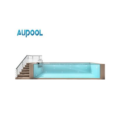 Piscina acrílica de lucite para estilo, durabilidade e funcionalidade