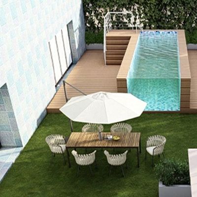 Piscina acrílica de lucite para estilo, durabilidade e funcionalidade