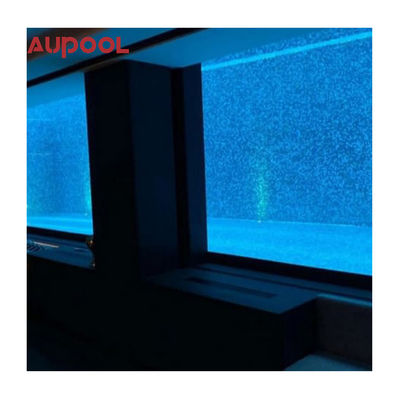 Folha de acrílico personalizada para a parede da piscina em 65mm 75mm 80mm 90mm 100mm