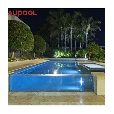 Parede de piscina acrílica exterior com 50 mm 80 mm de espessura Full Clear Acrylic Glass Sheet Panel